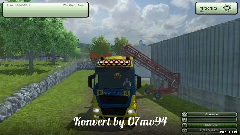 MAN TGX New Holland Truck